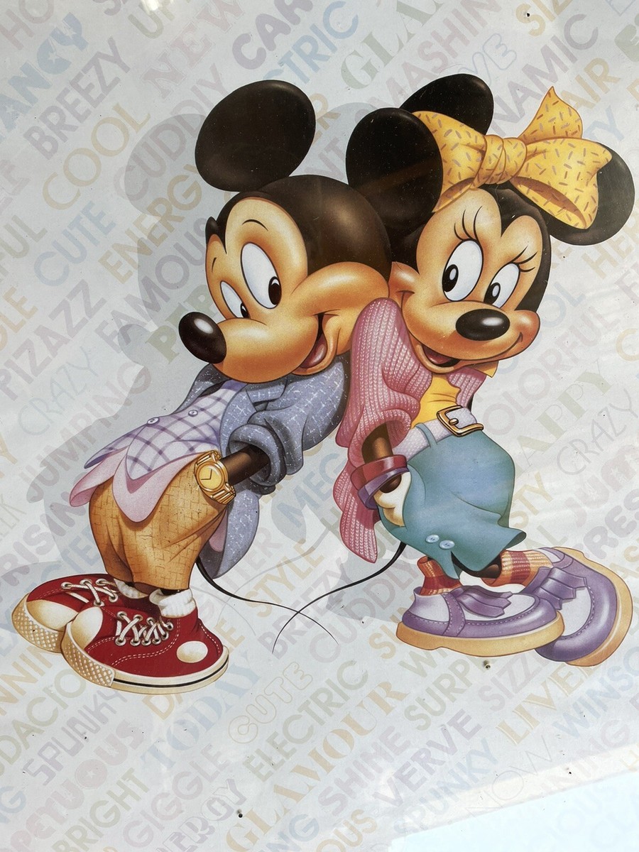 OSP Calf. Poster #88101 Disney Minnie & Mickey Mouse Print OSP Calf. Poster #88101 Disney Minnie & Mickey Mouse Print