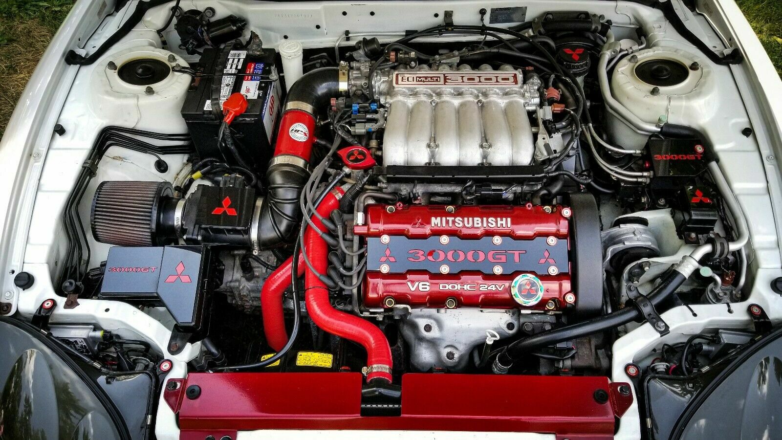 Mitsubishi 3000GT Engine dress up styling set GTO eBay