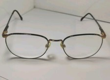 Luxottica Eyeglass Sunglass Frames brownteal 438 Frame Italy 135