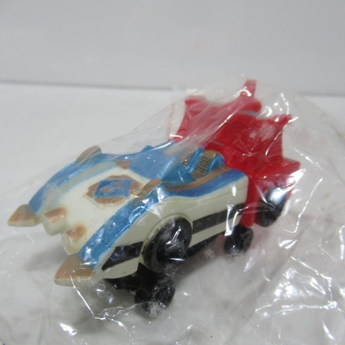 Raro De Colección Años 70 Popy 4" J.A.K.Q. Dengekitai Mach Diamond SOFUBI MIP Bullmark JP - Imagen 2 de 4