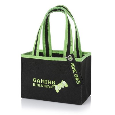 Flaschentasche mit Schlüsselanhänger Gaming Booster  Controller Geschenk für ...