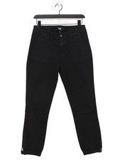 Paige Women's Sports Bottoms W 27 in Black Cotton