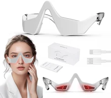 Eye EMS Massager Red Light Therapy Eye Relaxation Dark Circles Removal Machine