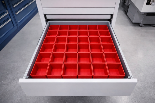 36pc 2x8" Drawer Organizer Bins Modular Storage Hardware Craft Toolbox - 第 6/13 張圖片