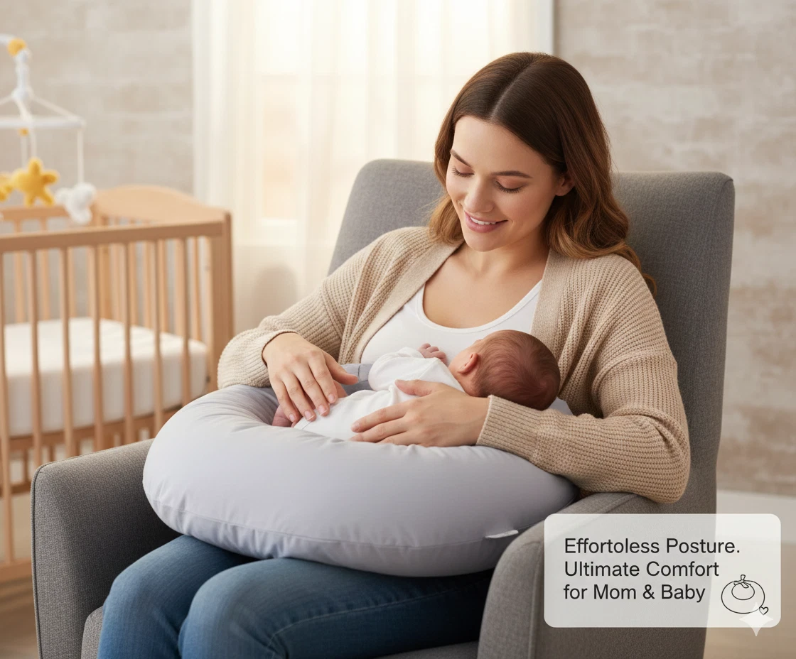 Baby Breast Feeding Pillow T200 Cotton Cover Nursing Maternity Pregnancy Support
Opens in a new wind