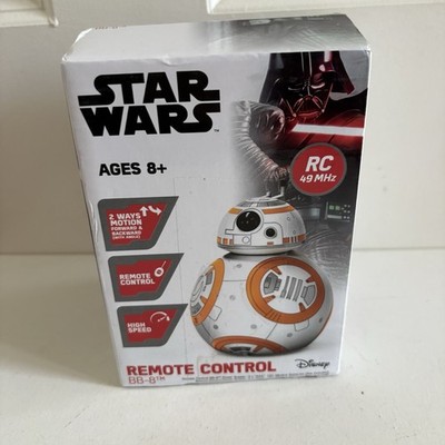 Disney Star Wars BB-8 Remote Control RC49 MHz High Speed 2-Ways Motion. 