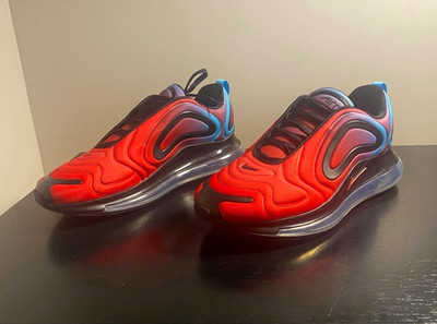 Nike Air Max 720 Red Gradient University Red/Blue Fury/Black CJ0766-600