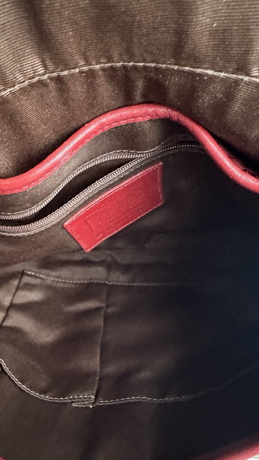 Red Large Monogram Soho Coach - image 9