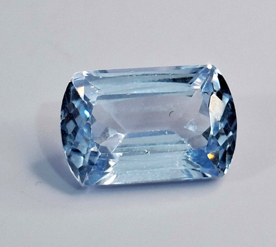 Sky Blue Aquamarine 12-14 Ct Natural Fancy Cut Certified Loose Gemstone SP1141