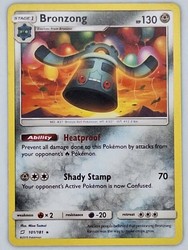Bronzong 101/181 Sun & Moon Team Up Rare
