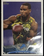Topps 2013 Rookie Darius Slay #378 Detroit Lions NFL Football Trading Card