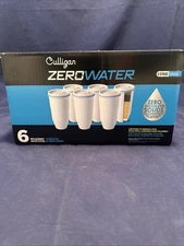 ZeroWater Replacement Filters 6-Pack BPA-Free Replacement Water Filters 5 Stage