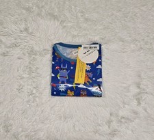 Little Sleepies BLUE SLEEPY HEROS SUPERHEROS Two Piece Pajamas SIZE 16 NIB NEW