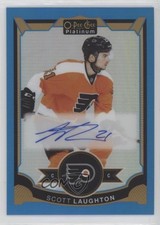 2015-16 O-Pee-Chee Platinum Auto Blue Rainbow Scott Laughton #SL Auto 2du