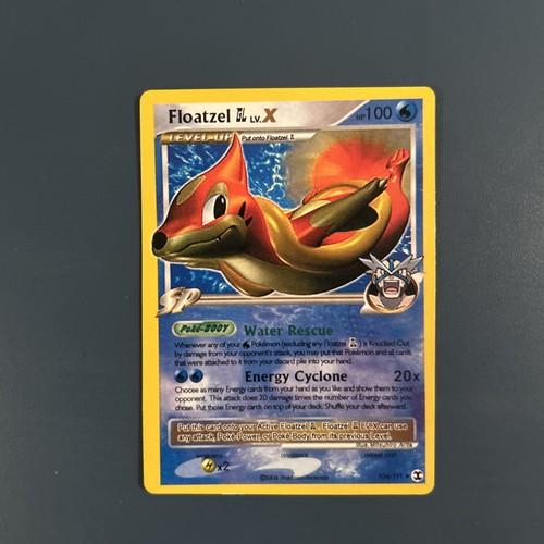 Floatzel GL Lv.X 104/111 Rising Rivals