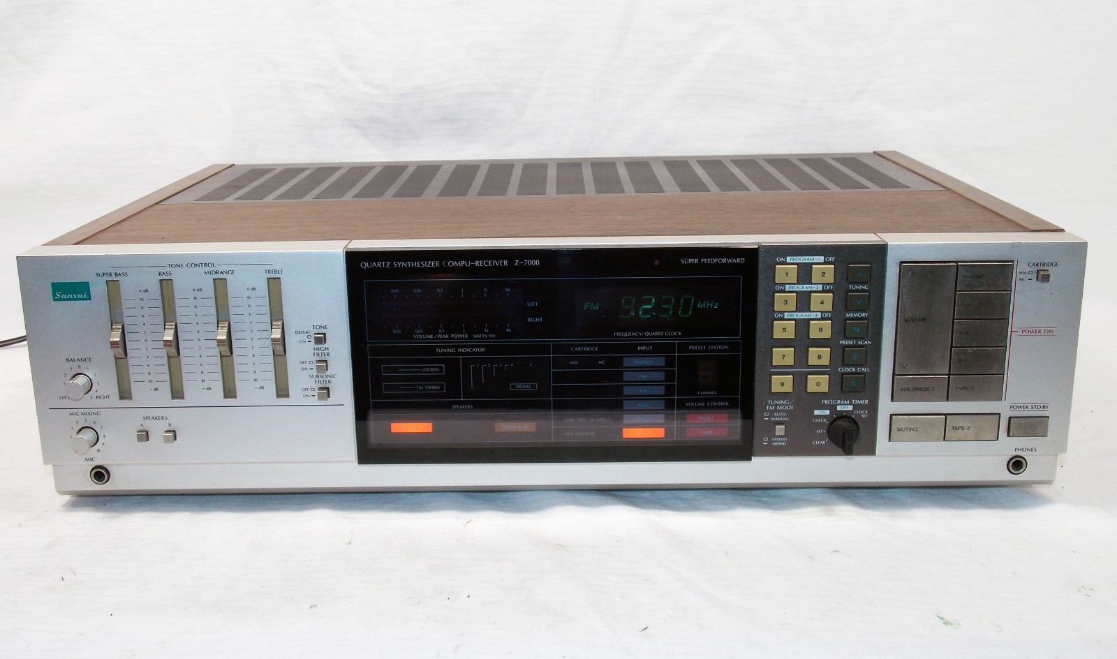 Sansui Z-7000 AM/FM Stereo Receiver  ~ for PARTS or REPAIR!
