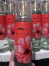 1x Bath  Body Works Poppy Fragrance Mist 8 Oz