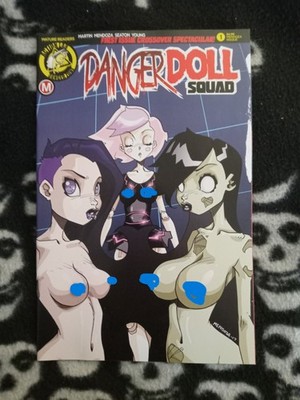 Danger Doll Squad 1 Risque Cover Dan Mendoza Action Lab