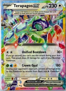 Terapagos ex 092/131 Prismatic Evolutions Double Rare Holo