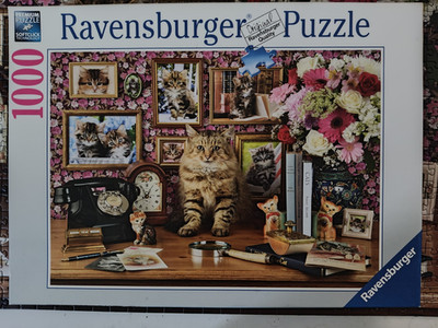 Ravensburger Puzzle 1000 Teile  '' My cute kitty ''  TOP