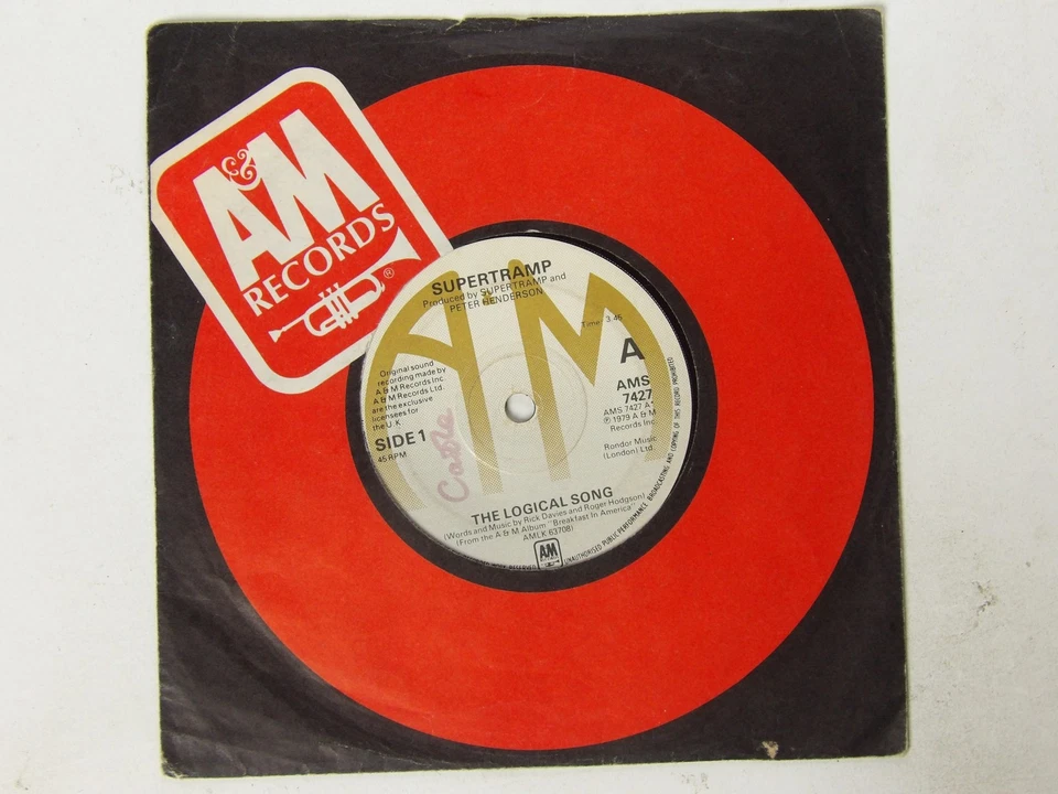 Supertramp: The Logical Song  1979   7" Foto 2 de 3