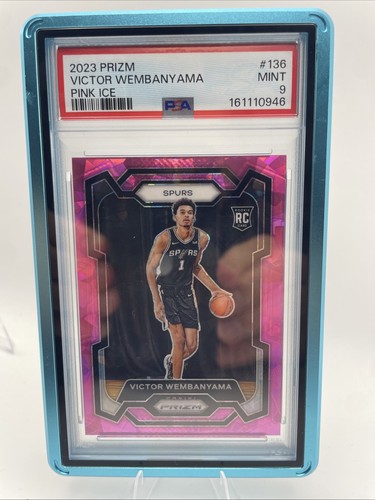 2023 Pink Ice Prizm Victor Wembanyama PSA 9 SEND OFFERS🔥📈