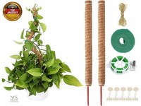 2 Pack 120 Cm Moosstab Pflanzenstab Monstera Rankhilfe Biegsame Moosstab