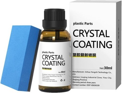 Plastic Repairer for Cars Resists Water, UV Rays, Dirt, Ceramic Coating