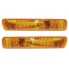 Turn Signal Light For 94-95 Honda Accord Plastic Lens Left & Right Side Set of 2
