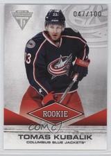 2011 Panini Titanium Rookie Draft Position Number 47/100 Tomas Kubalik #165 2a8