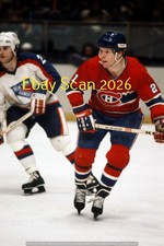 DOUG JARVIS In ACTION 35mm COLOR SLIDE Montreal CANADIENS GREAT/IRON MAN