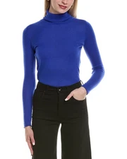 Sofiacashmere Turtleneck Wool & Cashmere-Blend Sweater Women's