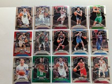 2019-20 Panini Prizm 15 Card Lot,Quinn Cook  Auto#105,Gianni's Silver#152.