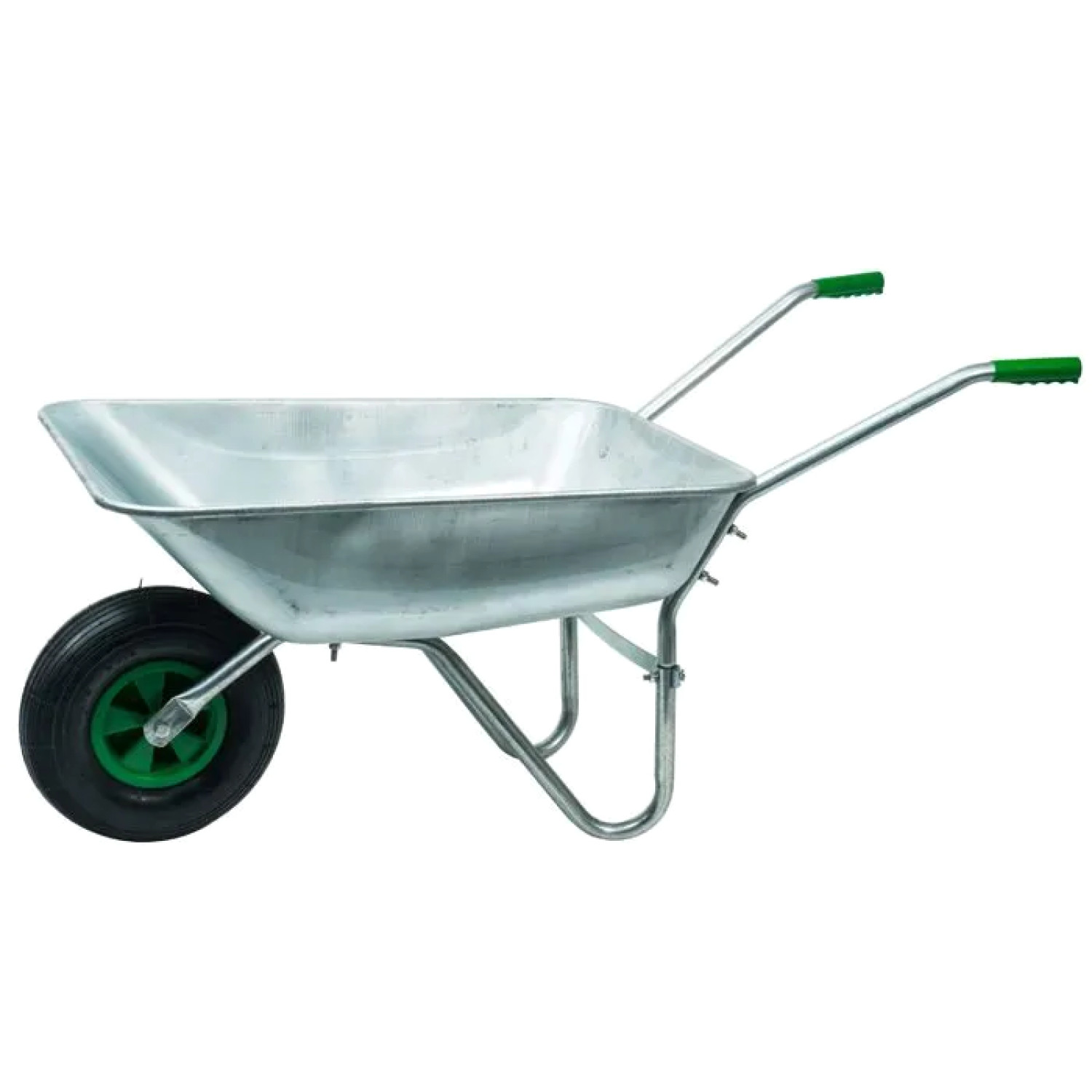 Brouette de maçonnerie WERKA PRO 65L pour transporter vos charges lourdes de 80kg
