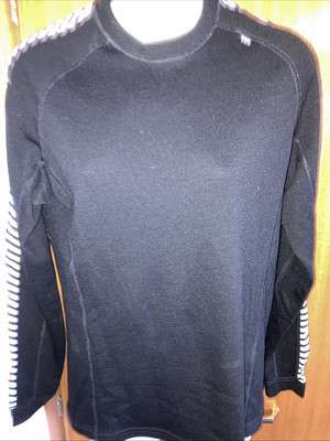 womens  Helly Hansen wool blend shirt, base  layer size s