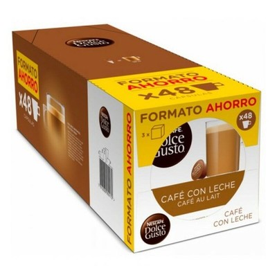 Kaffeekapseln Nescafé Dolce Gusto Cafe Au Lait [48 uds]