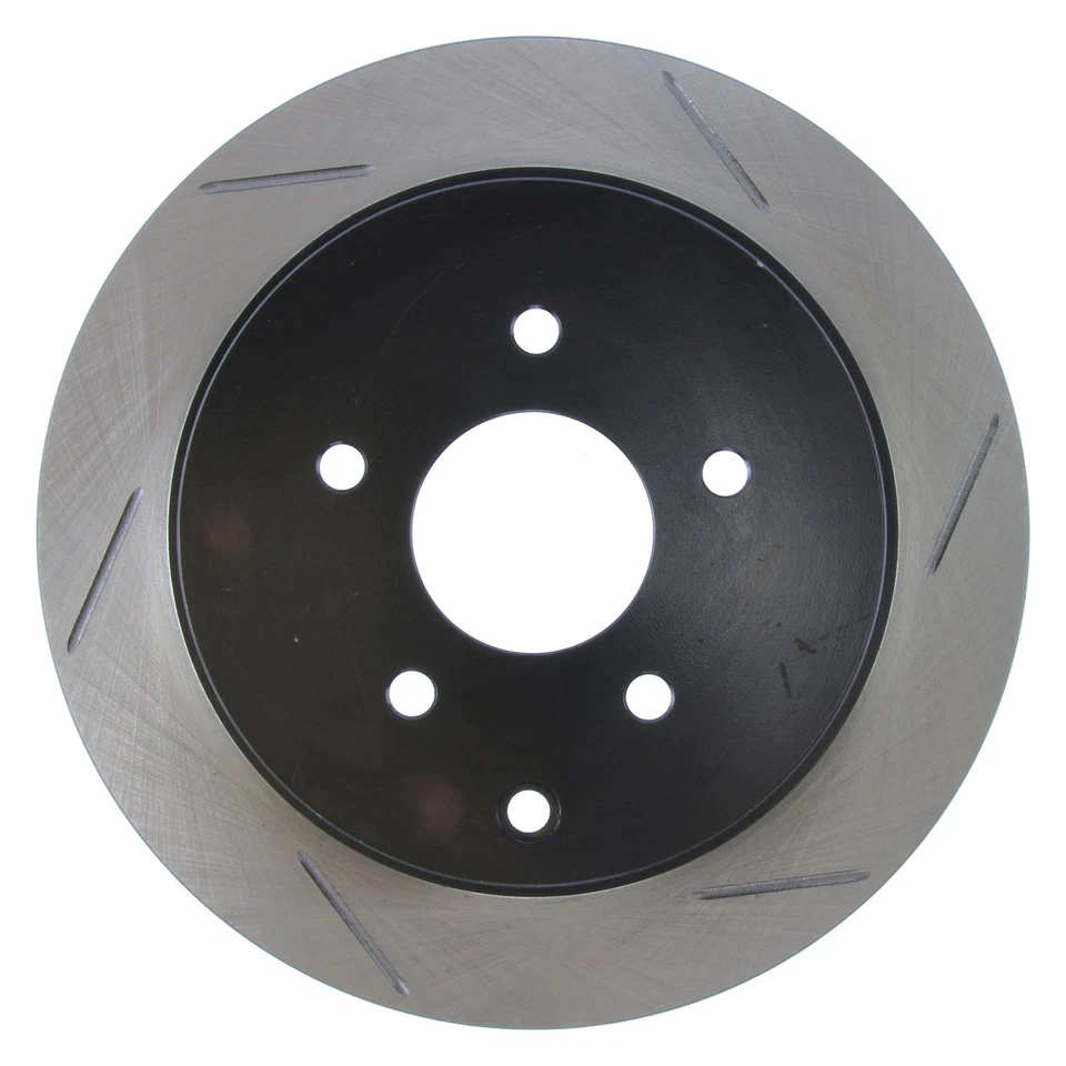 For Nissan Pathfinder 13-19 Sport Slotted 1-Piece Rear Driver Side Brake Rotor Foto 3 de 4