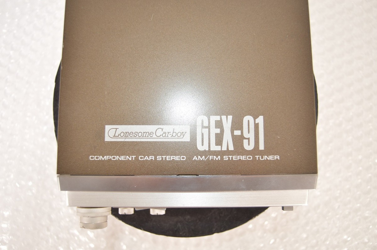 Pioneer GEX-91 Lonesome Car-Boy Car Radio Tuner Tested Working