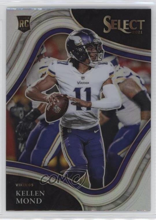 2021 Panini Select Field Level Silver Prizm Kellen Mond #364 Rookie RC