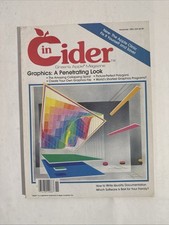 1983 NOVEMBER INCIDER APPLE MAGAZINE - GRAPHICS FRONT COVER - H 8239