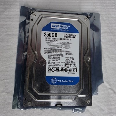 Western Digital WD2500AAKS-00l9A0 250GB DCM: DANNNT2CE Internal Hard Drive