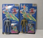 VINTAGE-TOY KIDZ-MEGA FORCE- 6" ACTION FIGURE-POWER RANGERS KNOCK OFF-LOT OF 2