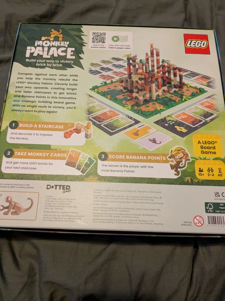 Lego - Monkey Palace Board Game Sealed NEW - Image 2 of 4