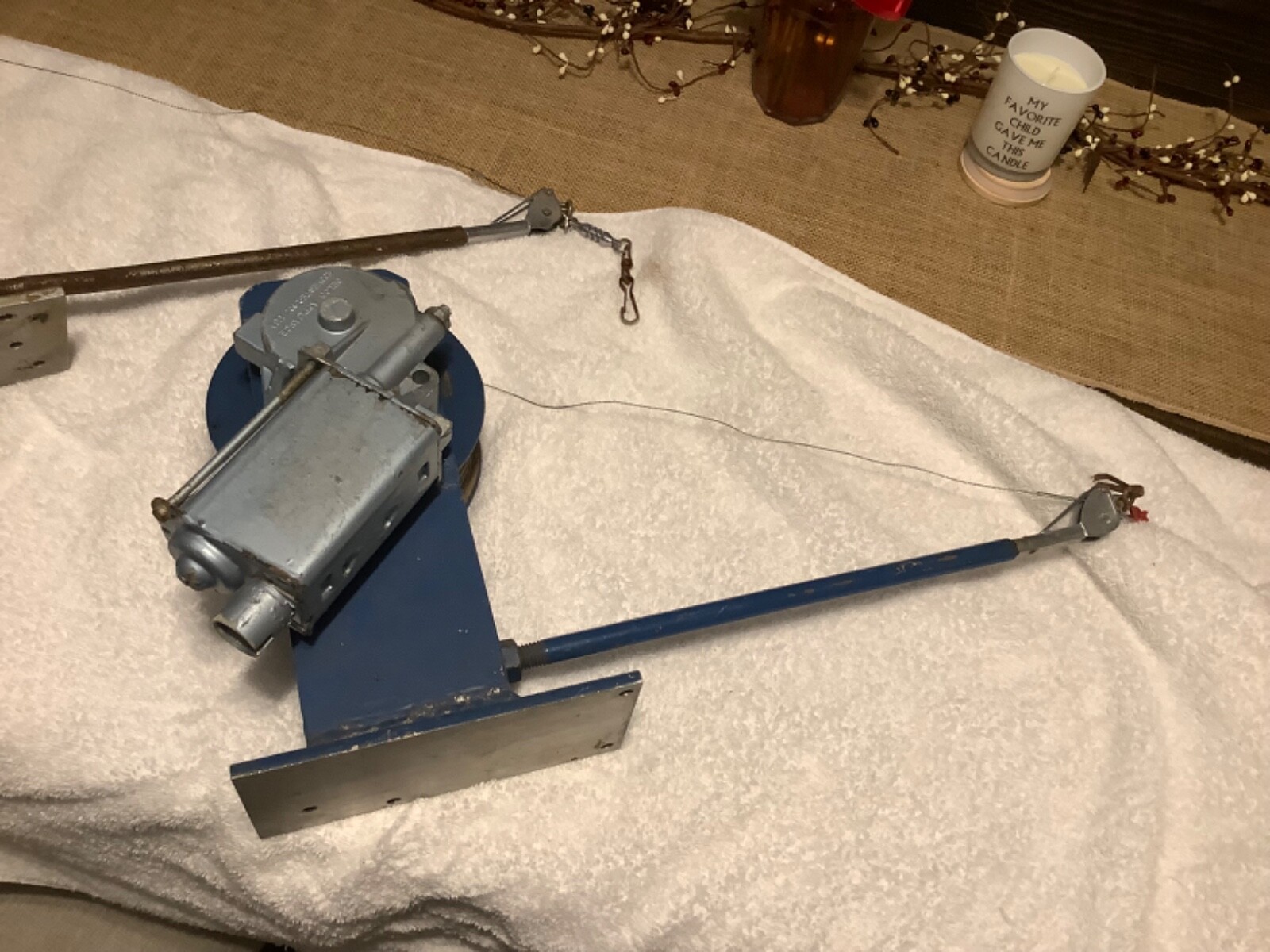 electric downriggers,home made,very nice,down rigger,two,downriggers eBay