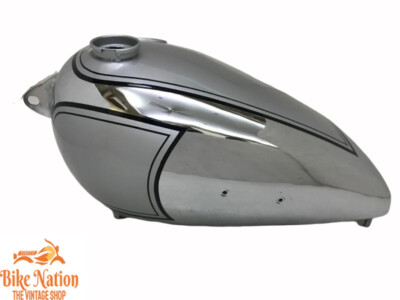 BSA B31 SILVER CHROME Benzintank MIT SPEEDO |Fit For