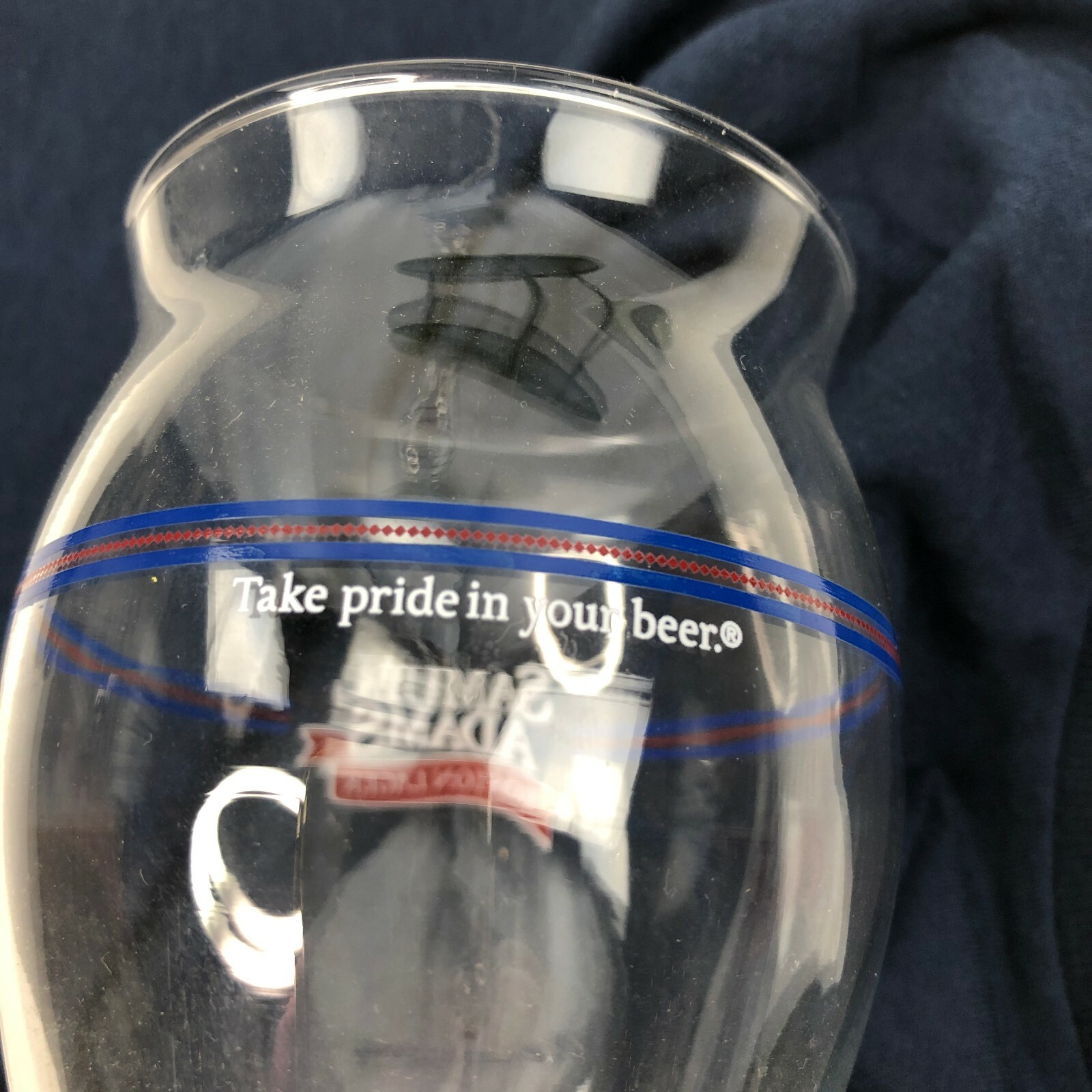 Samuel Sam Adams Beer 4 Engineered Pint Glass Lot 16+20 oz Fluted Perfect Pour