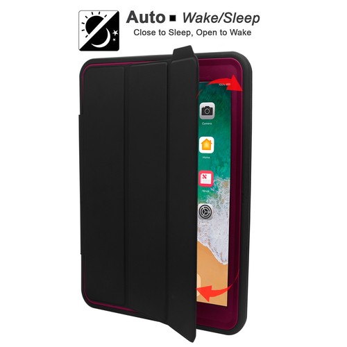 Per iPad 2018 9,7" custodia slim fit cover auto sonno/sveglia + proteggi schermo - Foto 28 di 55