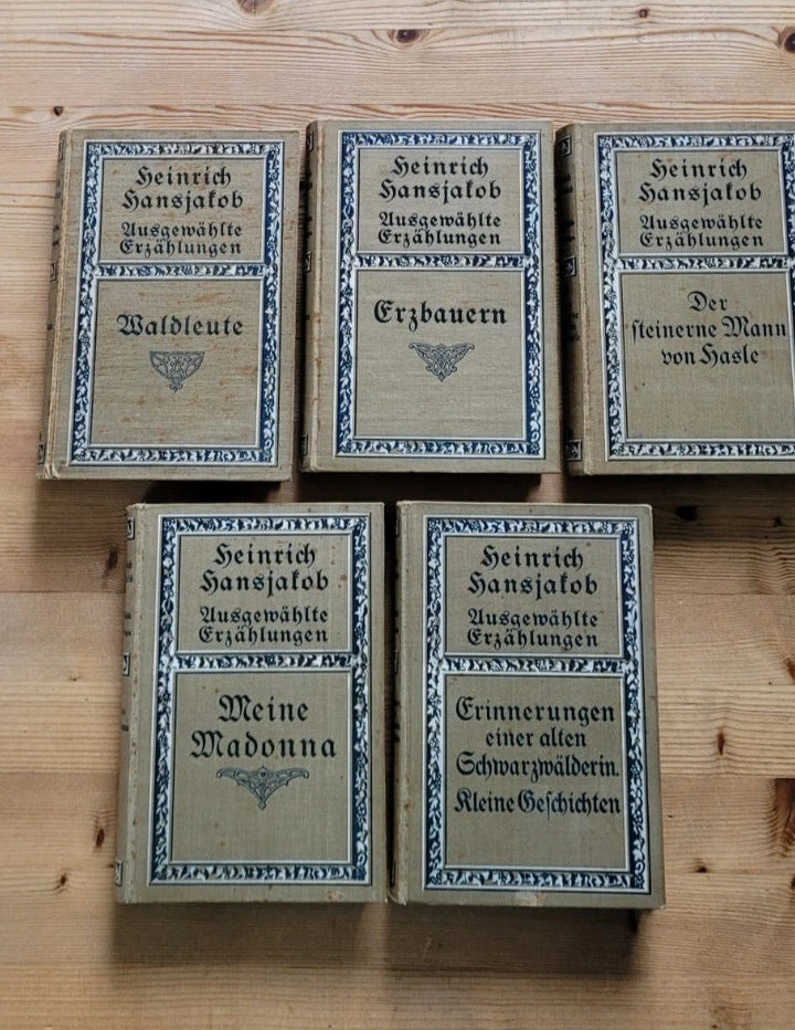 Heinrich Hansjakob, ausgewählte Erzählungen Band 1 - 5 - Bild 2 von 4