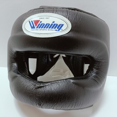 Buy Winning Black Training Headgear Size M Full Face Type - FG5000