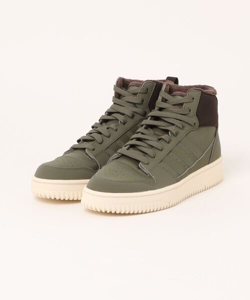 ◆adidas◆ BREAK START MID WNTRZD IH5285 OLIV/DARK/CREA Adidas Break Start Mid Winterized Olive Strata / Dark Brown